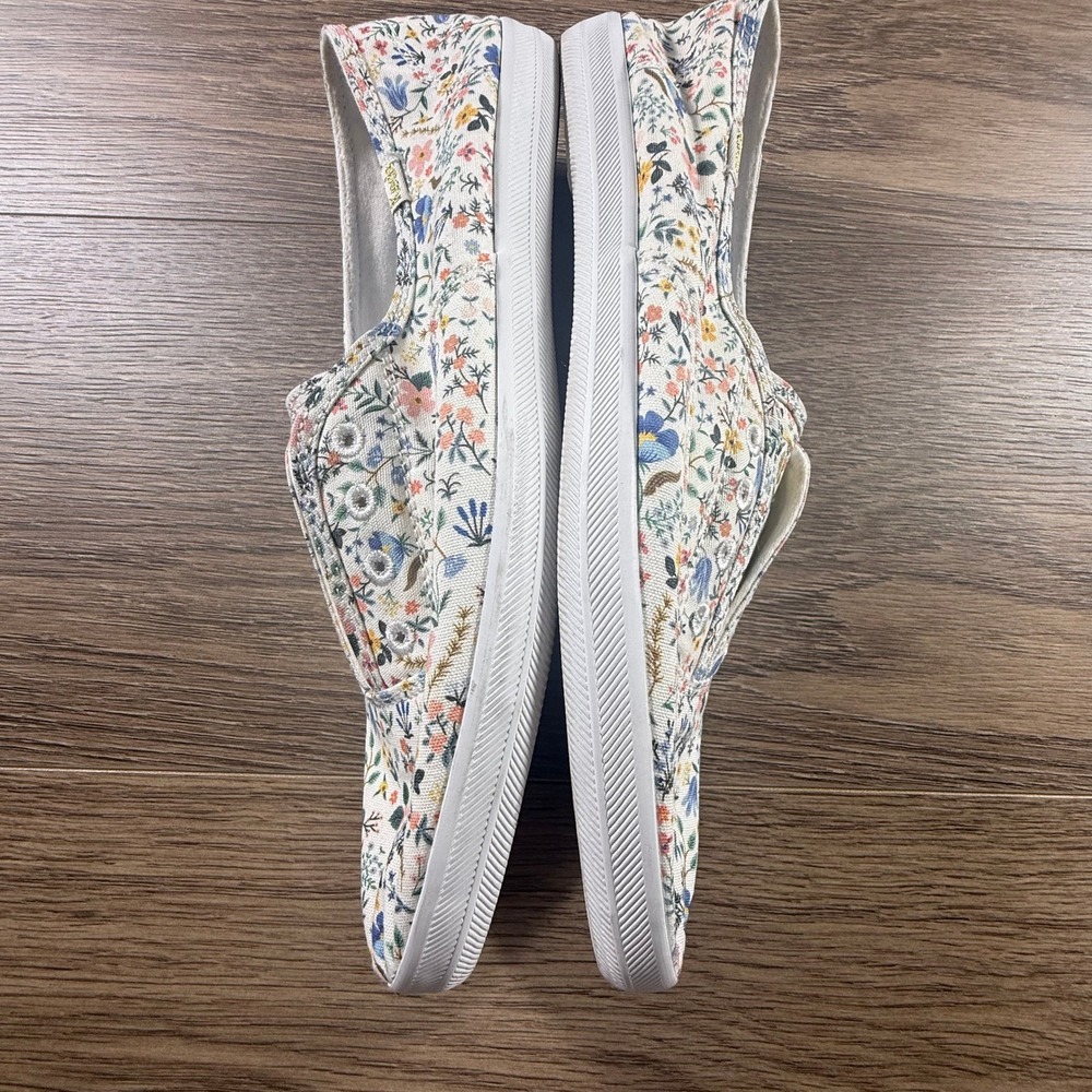 Keds x Rifle Paper Co. Women's Chillax Slip On Sneakers Bramble Fields Size 9 - Picture 8 of 12